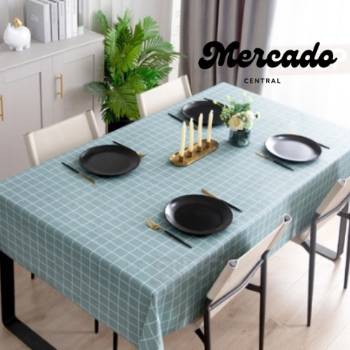 Taplak Tapelak Meja Makan Kotak Jumbo Taplak Meja Ruang Tamu Estetik Anti Air Premium