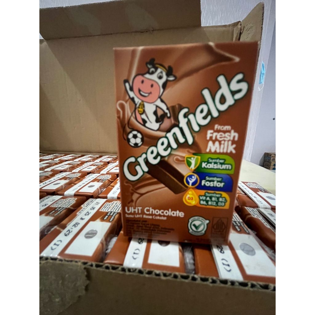 

Greenfields UHT rasa coklat 105ml