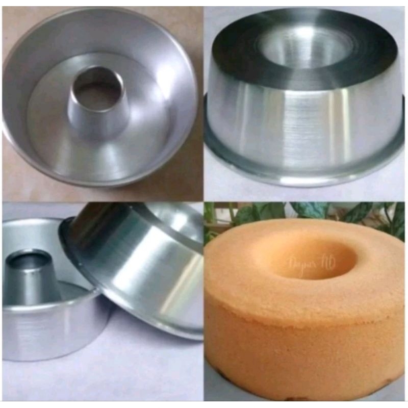 Cetakan Kue Bolu /Loyang Kue Tulban Bima Baking  Pan Loyang Bolu Tebal Tanpa Sambungan