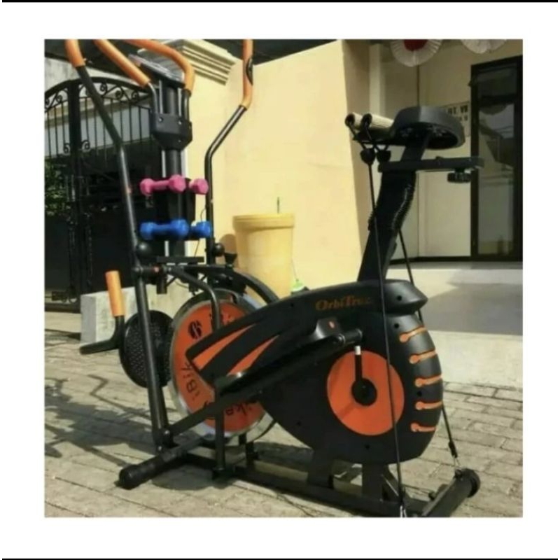 alat sepeda olahraga orbitrek nyaman & terlaris