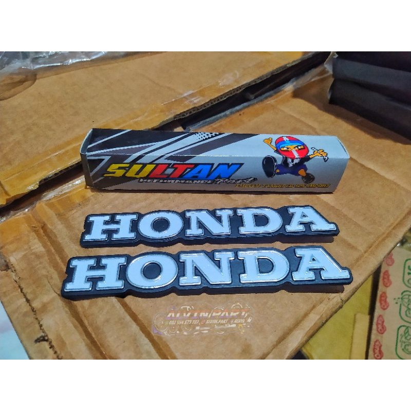 EMBLEM TANGKI LOGO TANGKI TENGKI HONDA CB 125 IMPORT SULTAN PART