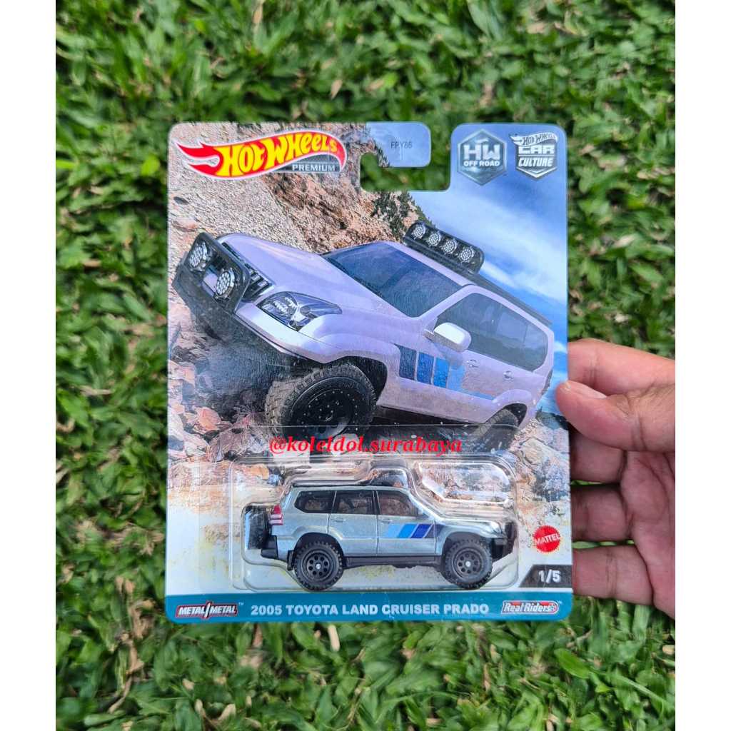 Hot Wheels Premium Off Road 2005 Toyota Land Cruiser Prado original