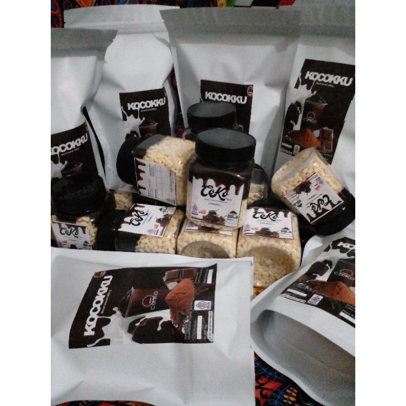 

chocojar / coklat lumer / rice crispy choco / cokobdg / premium chocolate