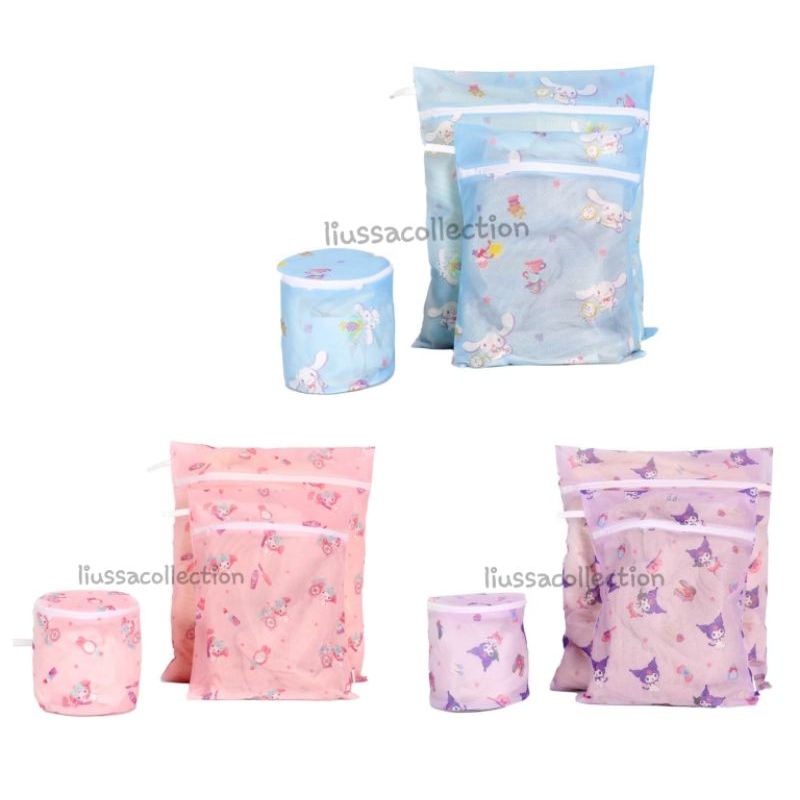 Laundry Bag Miniso - Sanrio Characters Laundry Bags (3pcs)