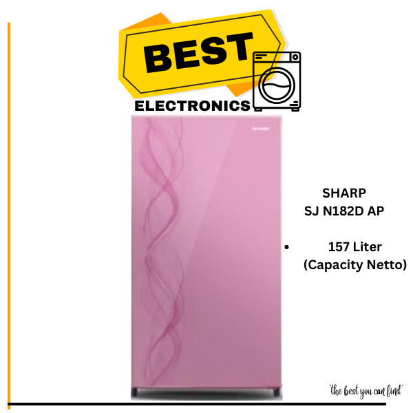 Kulkas 1 Pintu Sharp SJ N182D SJN182D AB AP AS SJ N182 182D SJN 182 Lemari Es 1Pintu Sharp Kulkas