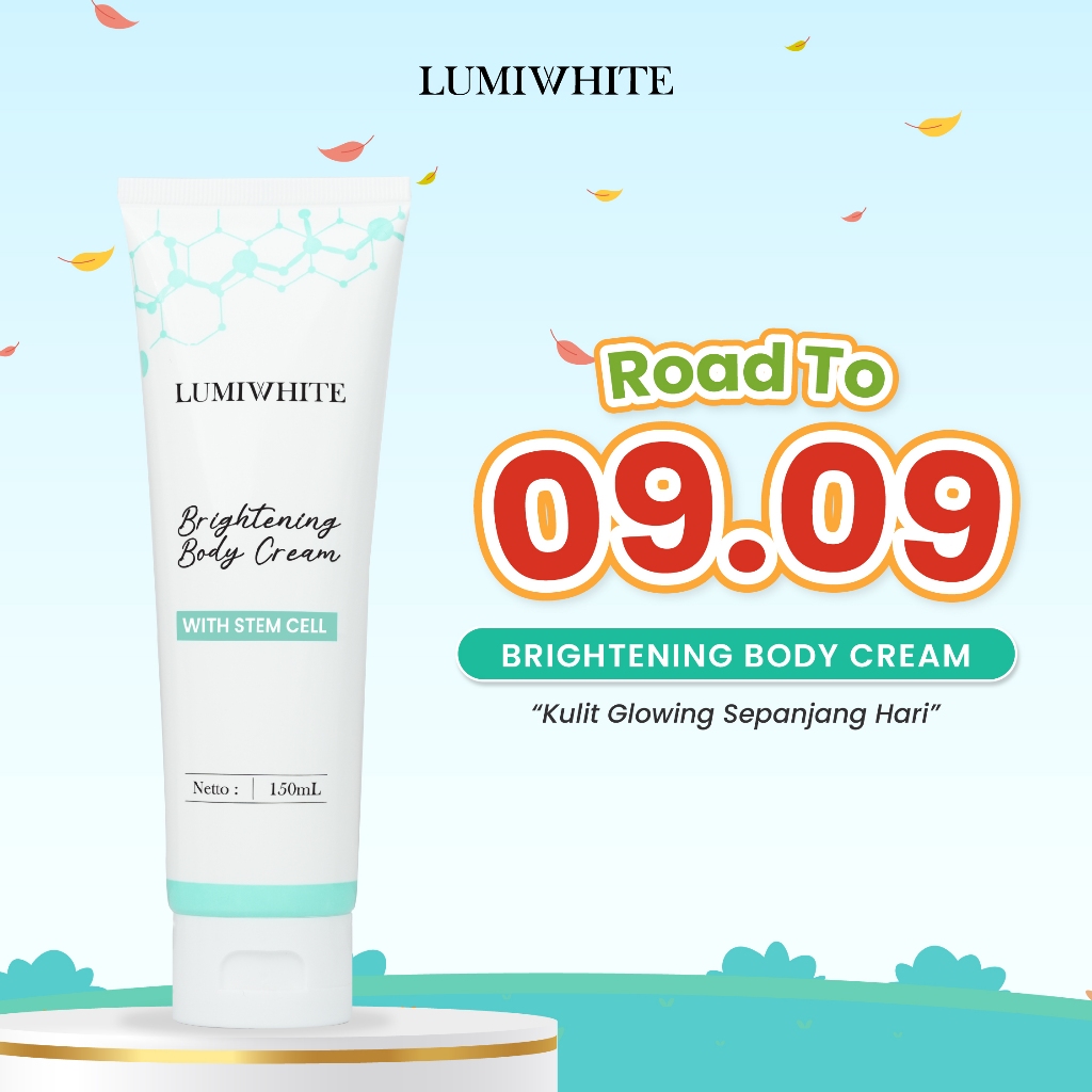 LUMIWHITE - Brightening Body Cream Lotion with Stem Cell 150ml