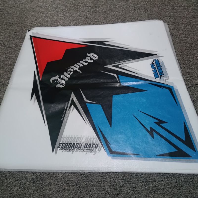 [100 lembar] kertas layangan sablon malang 18gram RRT [G2]