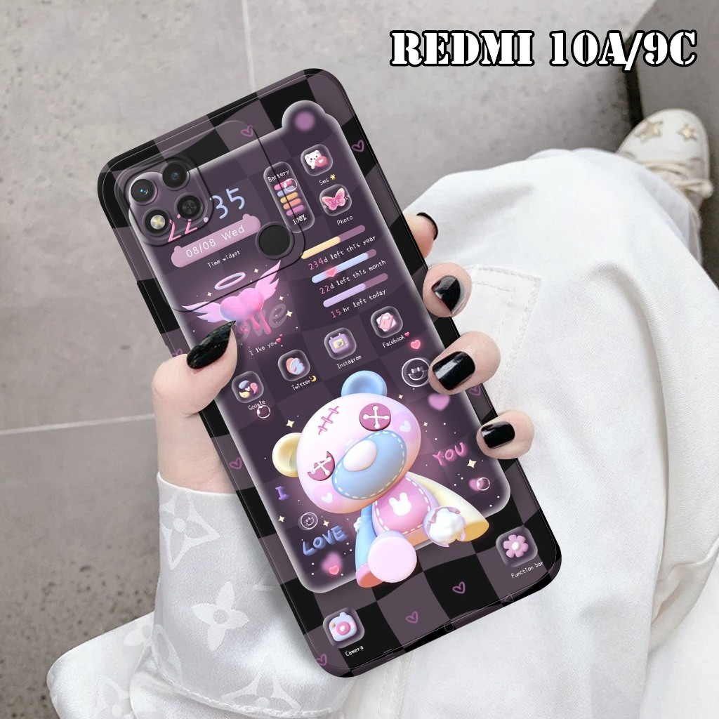 { RC21 } Case Xiaomi Redmi 10A,9C Softcase Xiaomi Redmi 10A,9C Casing Xiaomi Redmi 10A,9C Kesing Xia