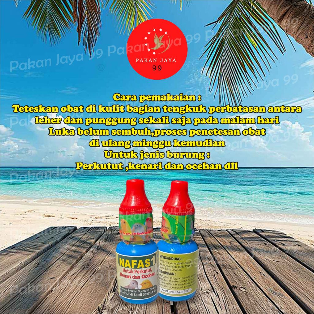 Ready Nafas 1 Nafas1 Dr Edhi Edi Boedi Obat Burung Sakit Pilek Batuk Asma Suara Serak