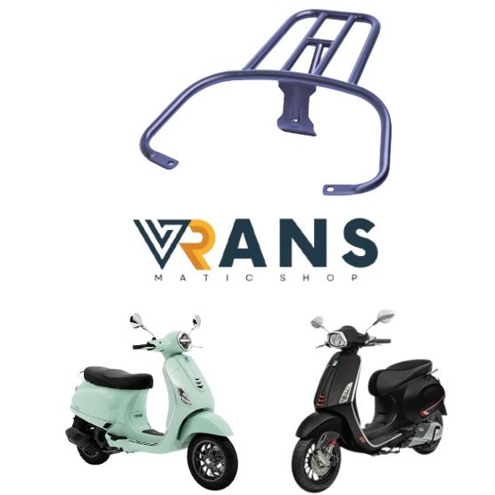 Aksesoris Vespa / Braket Box Vespa Lx, GTS dan S / Dudukan Box Vespa Lx, GTS dan S / Aksesoris Vespa