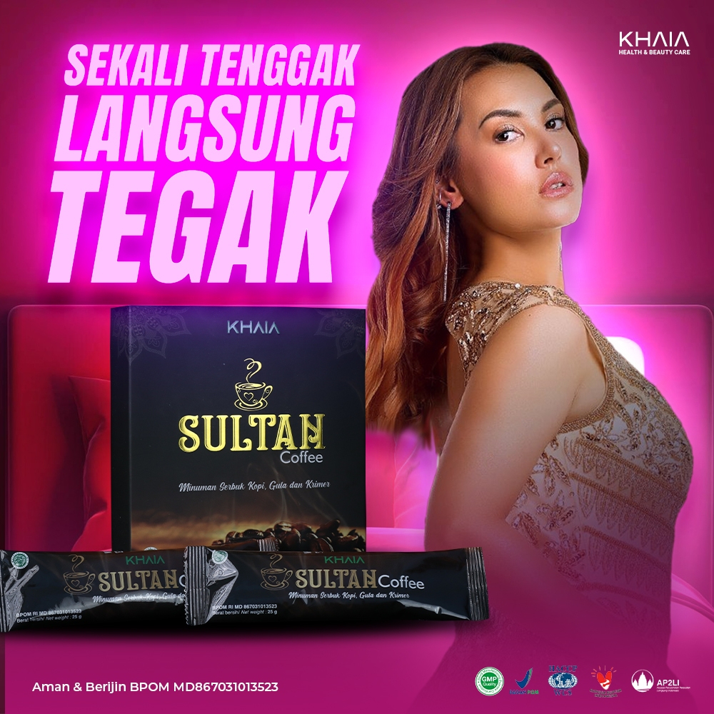 

Kopi Sultan By Khaia Original 100% Bergaransi | Pengiriman Cepat | Sultan Coffee 1 Box Isi 10 Sachet