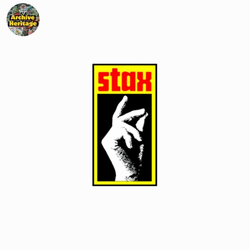 

sticker Stax Records label musik company stiker