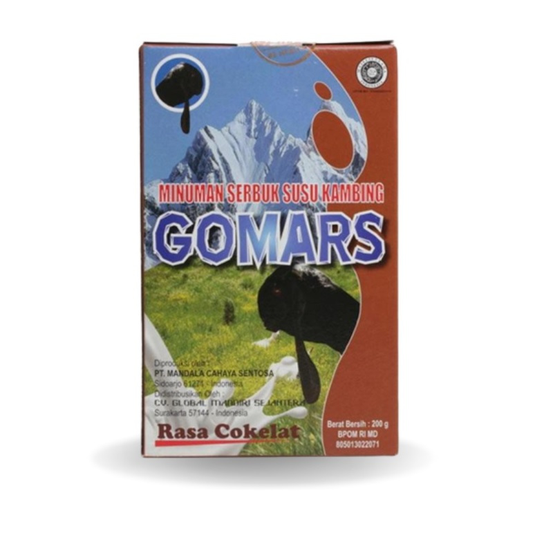 

GOMARS - Susu Kambing Bubuk Etawa Rasa Coklat 200gr