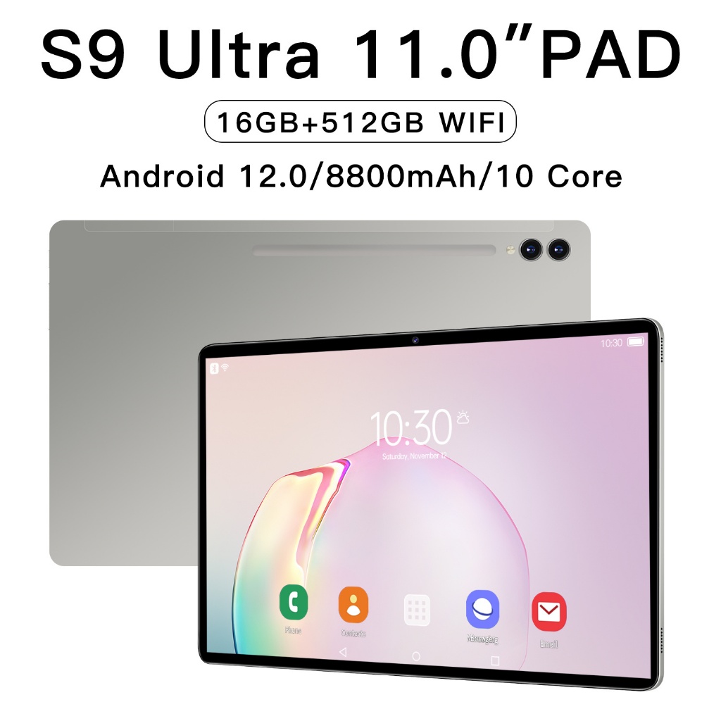 【Garansi 100% ori】Tablet PC Galaxy Tab S9 11.0inch  Baru Asli 16GB+512GB Murah Tablet Android 12.0 P