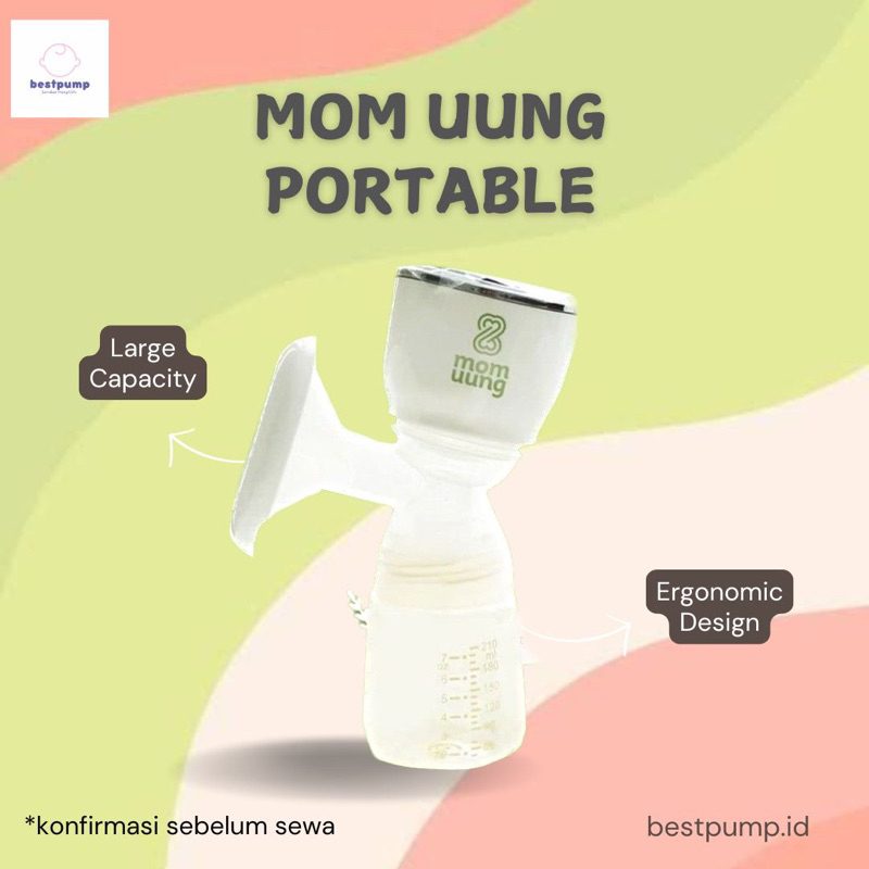 Sewa pompa asi Mom Uung Portable