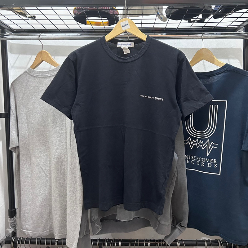 Comme Des Garcons SHIRT Logo Black | Preloved Second