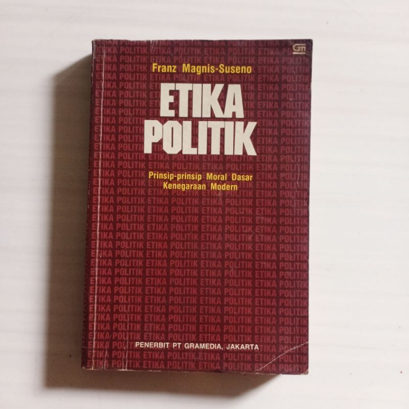 Etika Politik - Franz Magnis Suseno