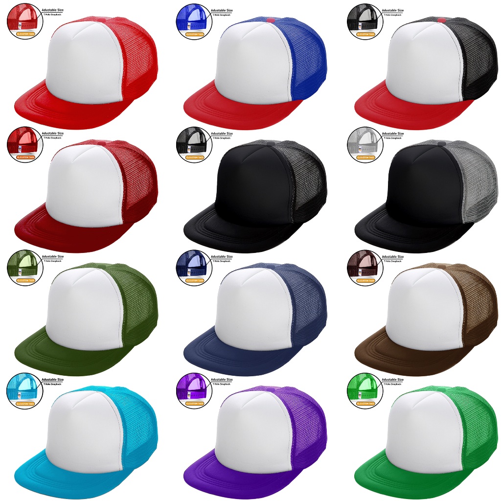DC / Topi Jaring / Topi Jaring Snapback / Topi Distro / Topi Pria / Topi Premium / Topi Jaring
