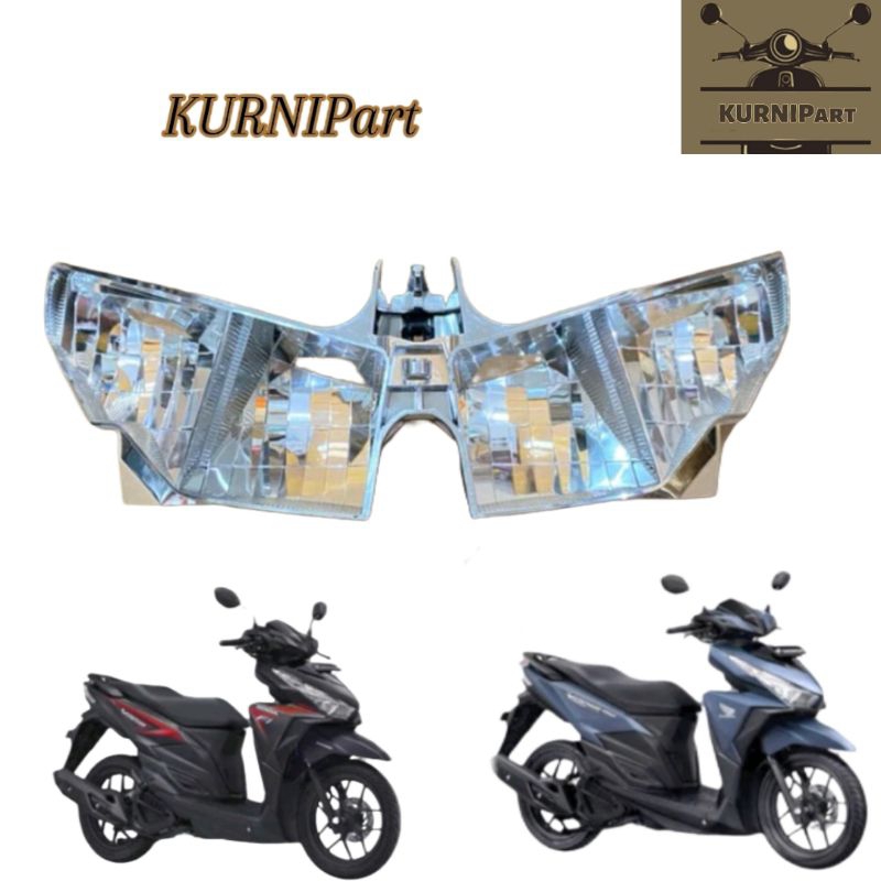 Reflektor Lampu Depan Vario 150 125 Old 2015 2017 Original