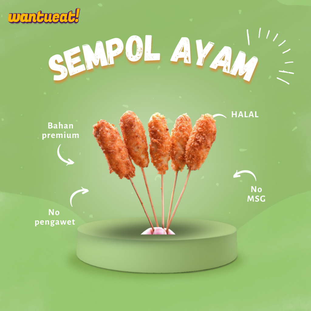 

RB Sempol Ayam Isi 100 Tusuk HALAL / Cemilan Sempol Ayam / Tidak Mengandung Bahan Pengawet / Cemilan