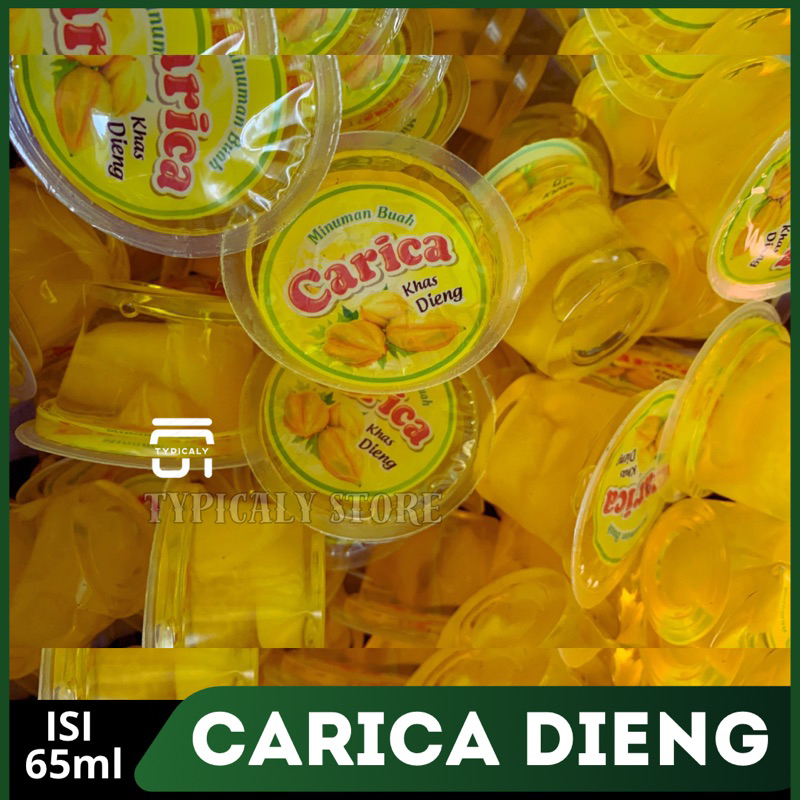 CARICA DIENG 65ml ECERAN 100% GULA ASLI || CARICA KHAS DIENG || GROSIR DAN ECERAN OLEH OLEH WONOSOBO