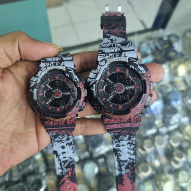 JAM TANGAN ANAK REMAJA G SHOCK GSHOCK DW5600 ONE PIECE ONEPIECE DIGITAL JAM ANAK