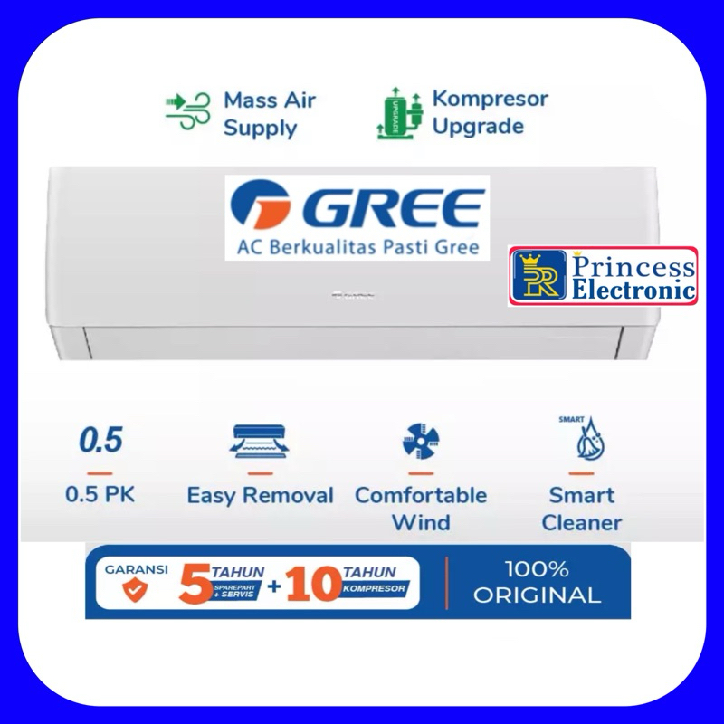 AC GREE 1/2 Pk GWC 05M005 UNIT ONLY