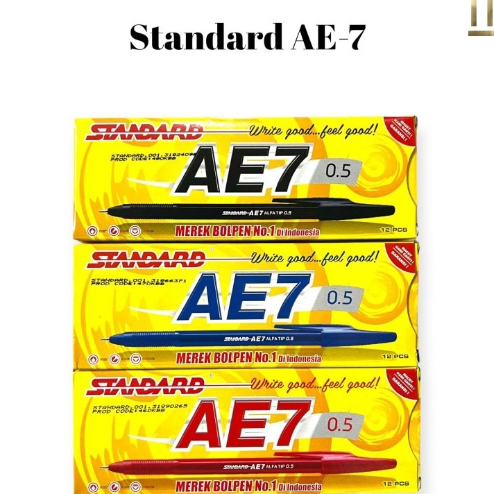 

BIG SALE Pulpen Ballpoint Pen Standard AE 7 12 Pcs