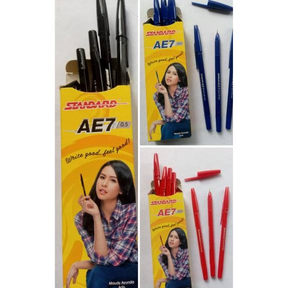 

DISCOUNT PULPEN STANDAR AE 7 UKURAN MATA PEN 5 MM