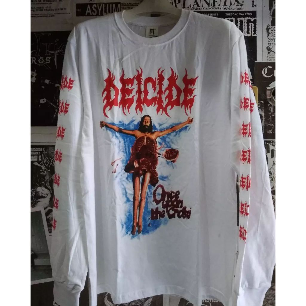kaos longsleeve deicide once