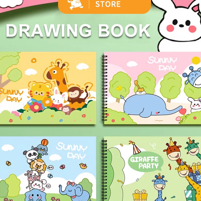 

SPESIAL A4 drawing book Buku gambar anak Buku gambar polos A4 Drawing bookSuning Mall
