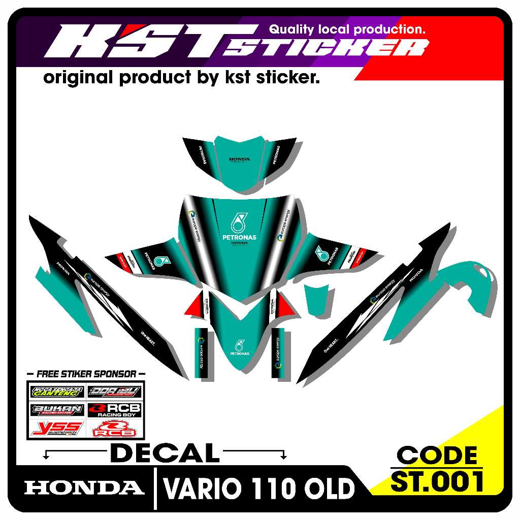 DECAL FULLBODY VARIO 110 Lama/Old - DECAL Honda VARIO 110 Lama/Old. ST.001