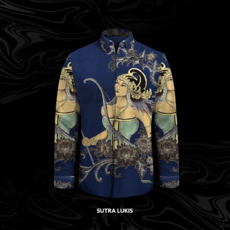 Kain Batik Tulis Sutra Lukis Exclusive