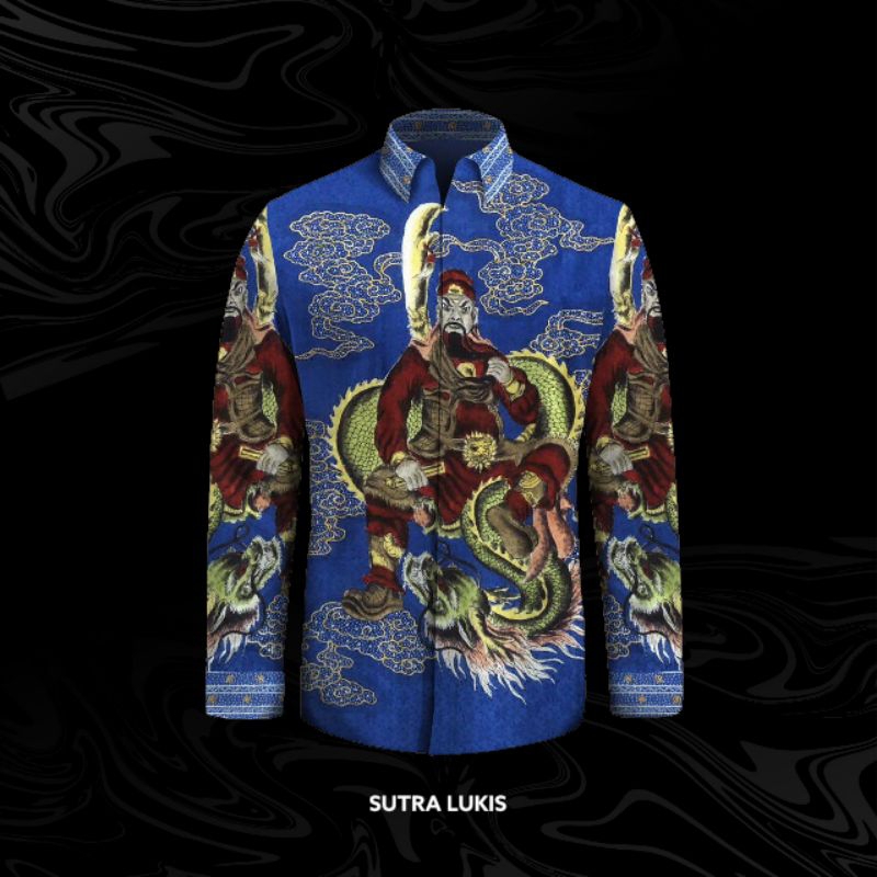 Kain Batik Tulis Sutra Lukis Exclusive
