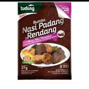 

tudung bumbu nasi Padang rendang 27gr