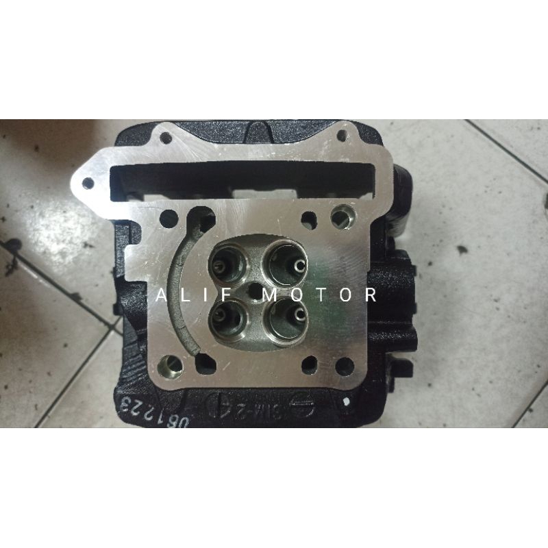 BLOCK/BLOK CYLINDER HEAD SATRIA FU 150 KARBU ORI SGP