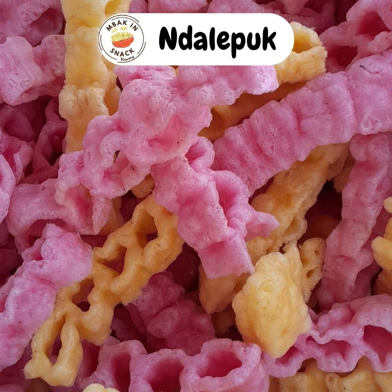 

Krupuk Ndalepuk 500gr Goreng Pasir/Krupuk Kere/Krupuk Pasir/Salakatur krupuk rosok