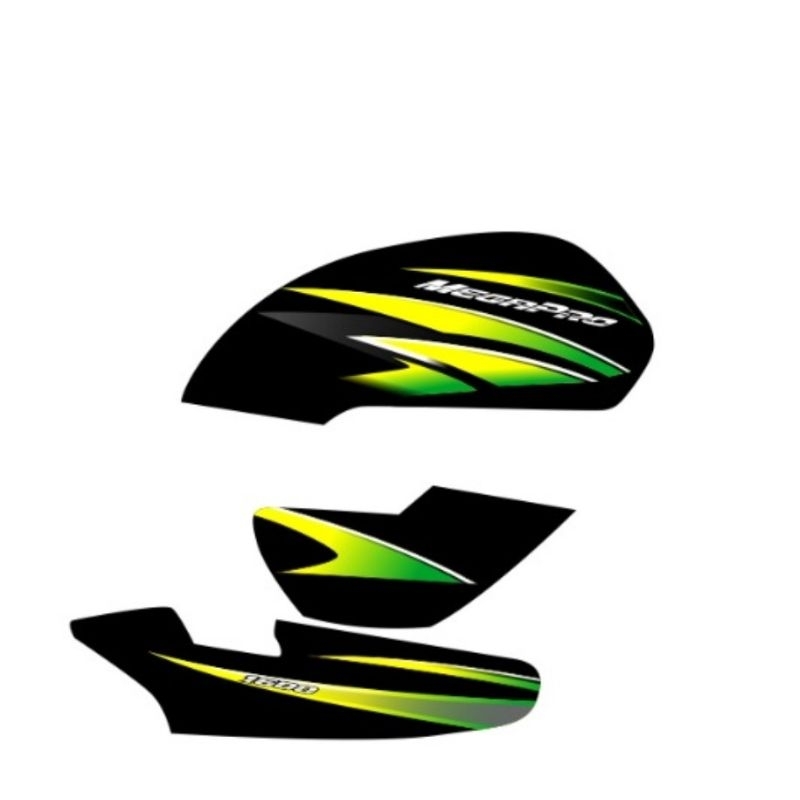 striping megapro hiu variasi custom striping mp hiu mp kates