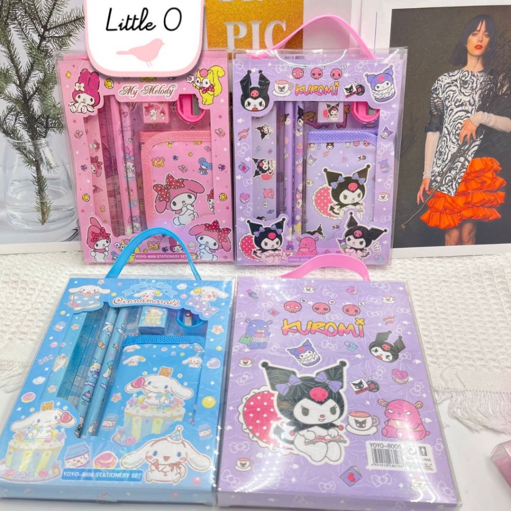 

Hemat 35 Akhir Pekan Paket Alat Tulis Stationery Set Anak 6IN1 Hadiah Souvenir Paket Sanrio Dompet Mickey Princess