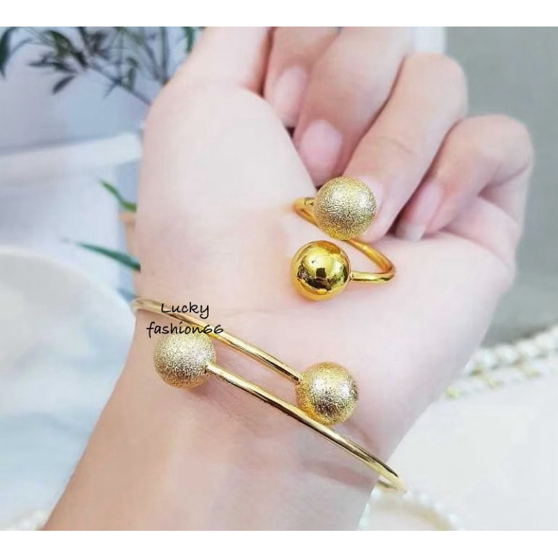 SET GELANG BOBA DAN CINCIN