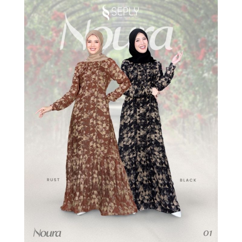 MURAH NOURA 01 GAMIS DRESS BY SEPLY