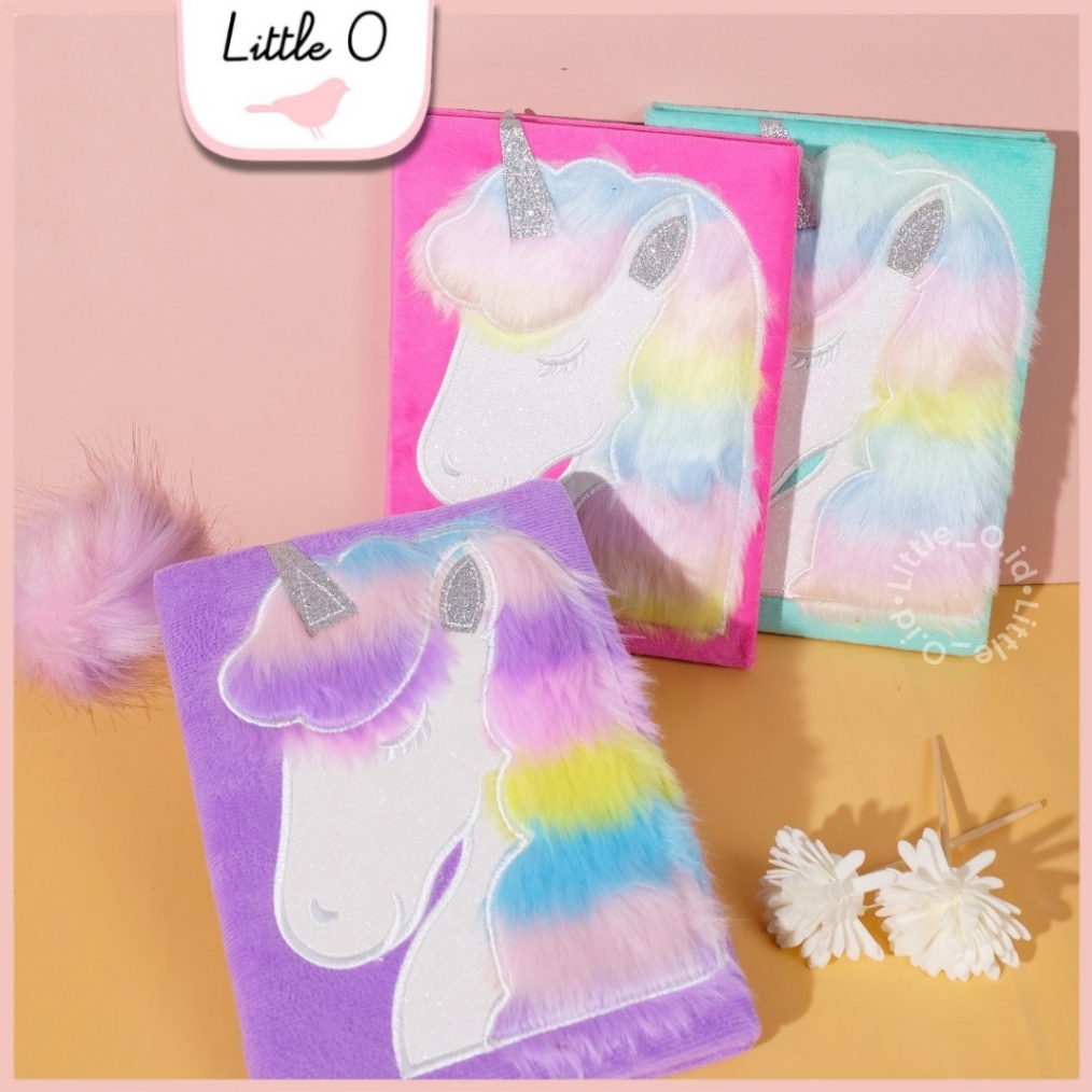 

Harga Miring A5 Notebook Bulu Diary Unicorn Cat Fur Buku Agenda Buku Tulis Fluffy HardCover