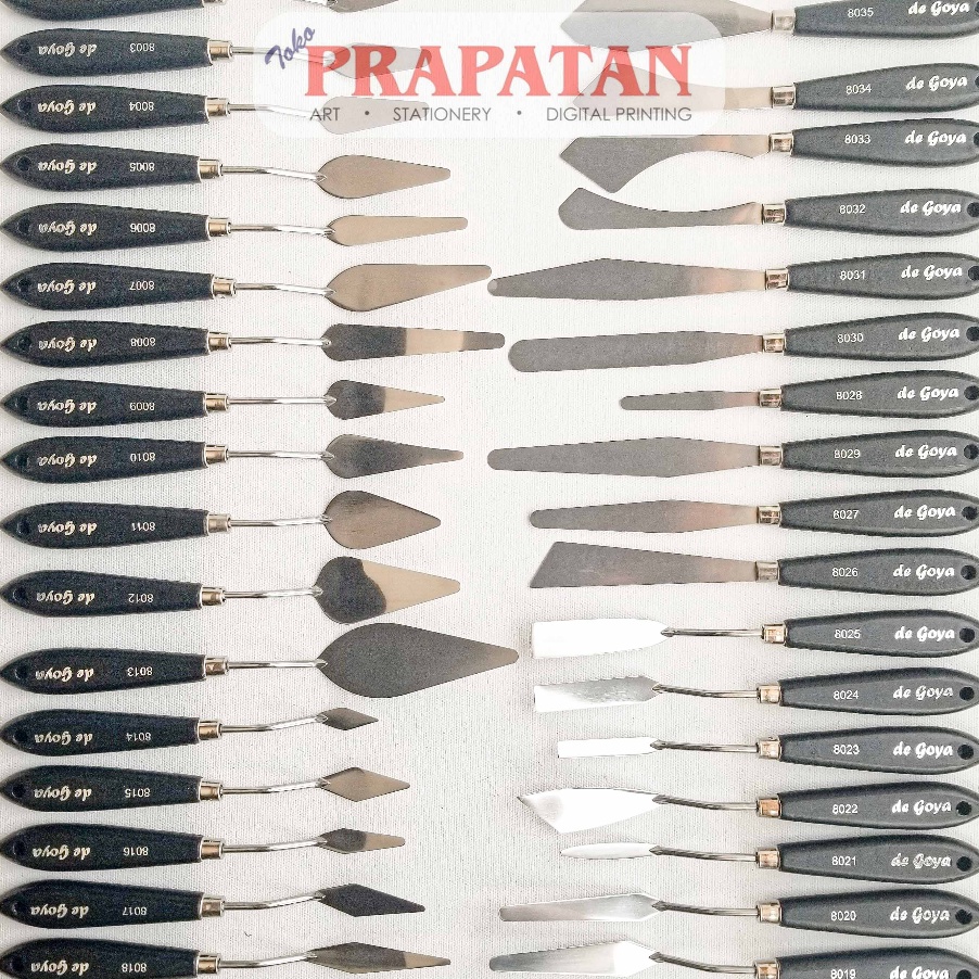 

DISCOUNT TODAY De Goya Painting Knife Satuan PART 2 Pisau Palet