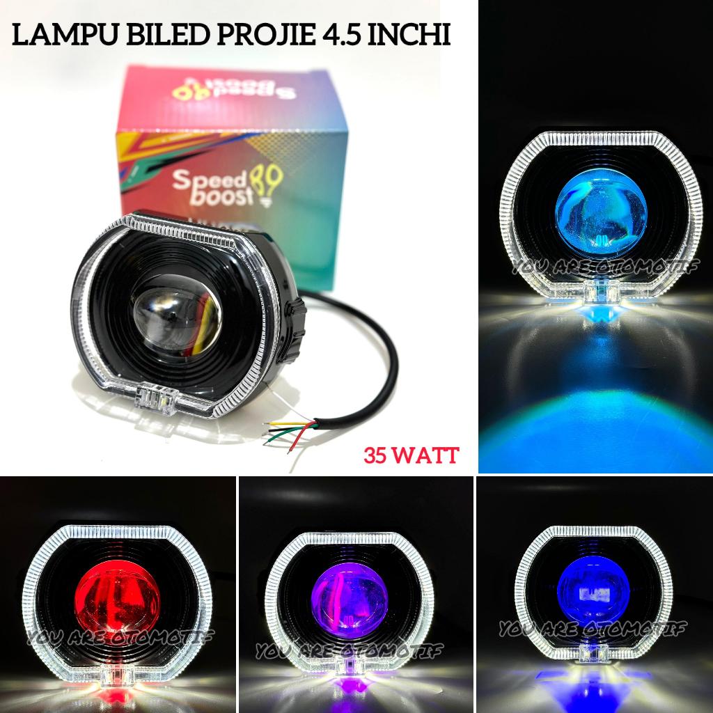 Projie Biled Ala Ala Cut Off 4.5inchi Body Hitam 35 wattt Shroud Dan Devil Water proof SpeedBoost89