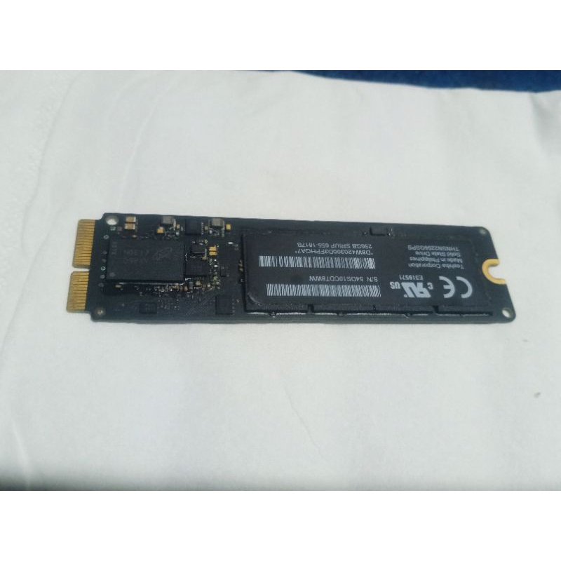 ssd 256gb macbook air 2013-2014-2015-2017 normal siap pasang