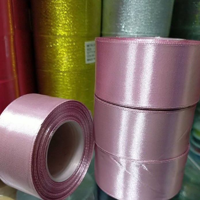 

SPECIAL Pita satin peach 15 inch 4 cm Per roll