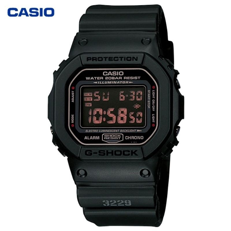 JAM TANGAN CASIO PRIA CASIO G-SHOCK DW-5600MS-1/ DW5600MS CASIO ORIGINAL