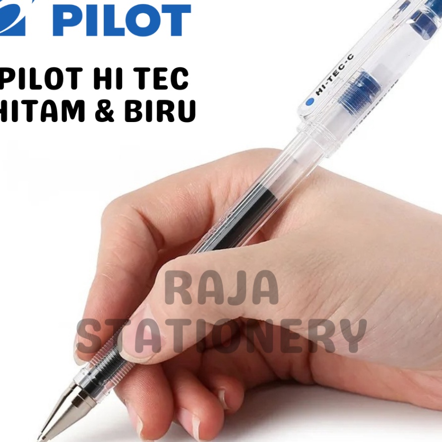 

PRODUK TREND Pilot HiTec Pen 3 4 Black Blue Pulpen HiTec Hitam Biru HiTech
