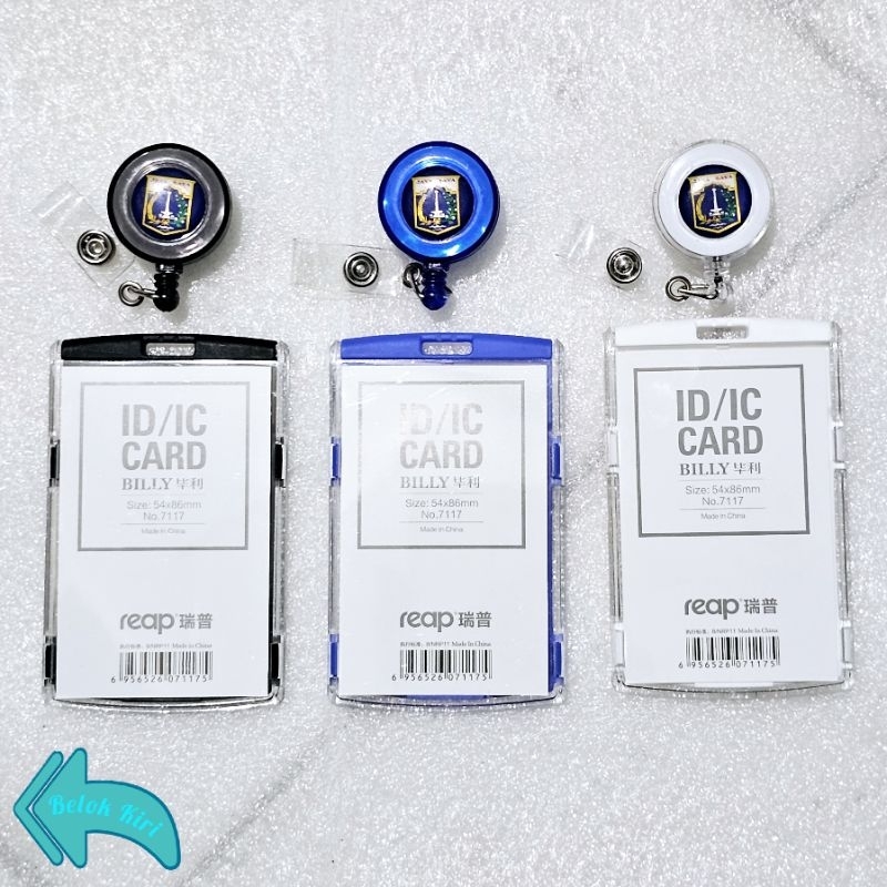 

Tempat Kartu Id Card Akrilik Reap + Yoyo Logo Pemprov DKI