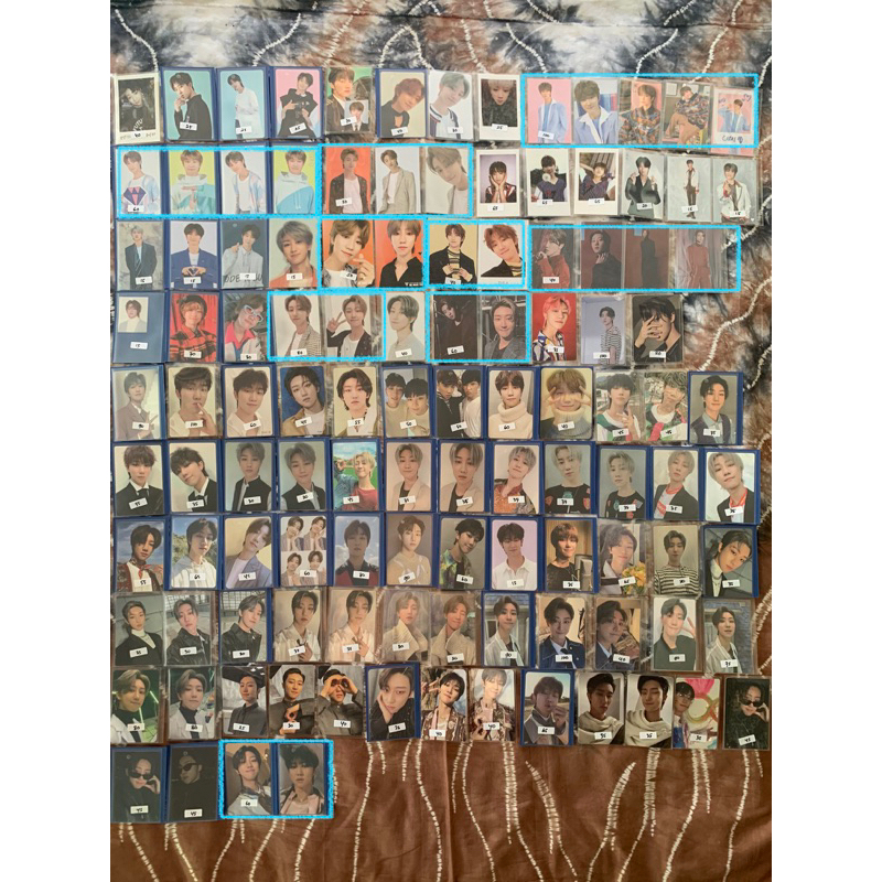 [READY] PHOTOCARD PC SEVENTEEN THE8 MINGHAO TC GOSE DIRECT CUT YMMD AN ODE HENGGARAE SEMICOLON YOUR 